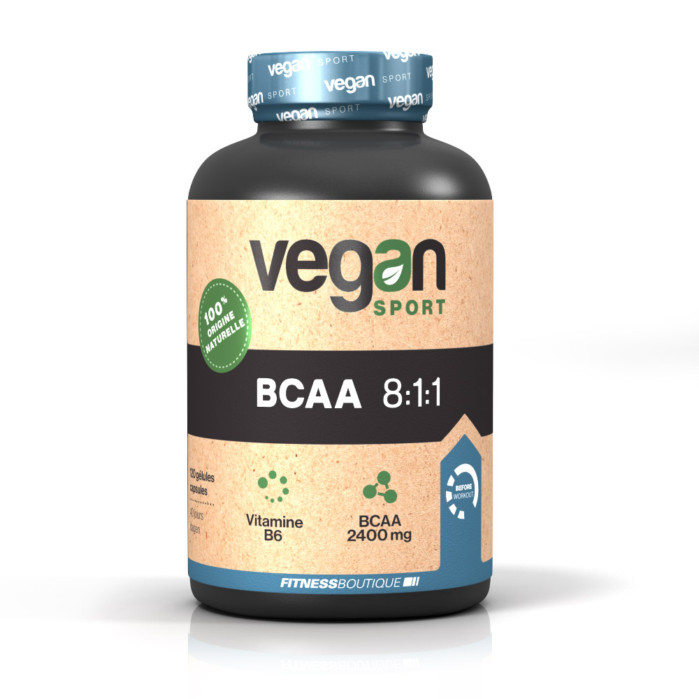Acides aminés Vegan Sport BCAA 8:1:1